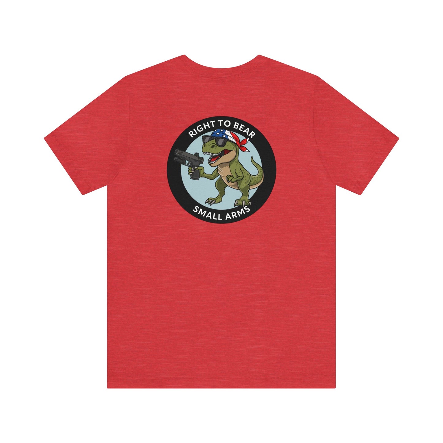 Small Arms Rex w/ Text Shirt