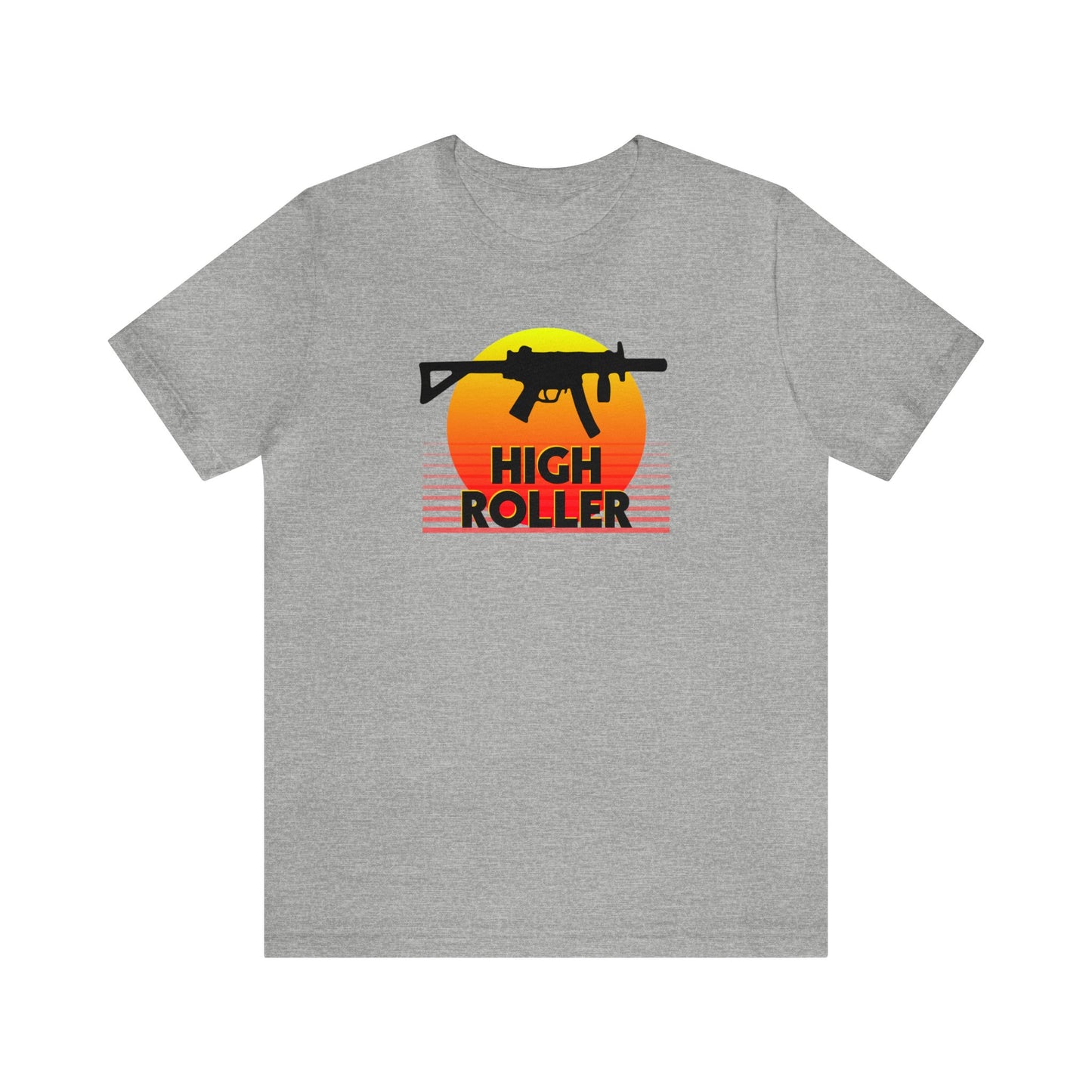 HIGH ROLLER MP5K-PDW Shirt - Yellow/Red
