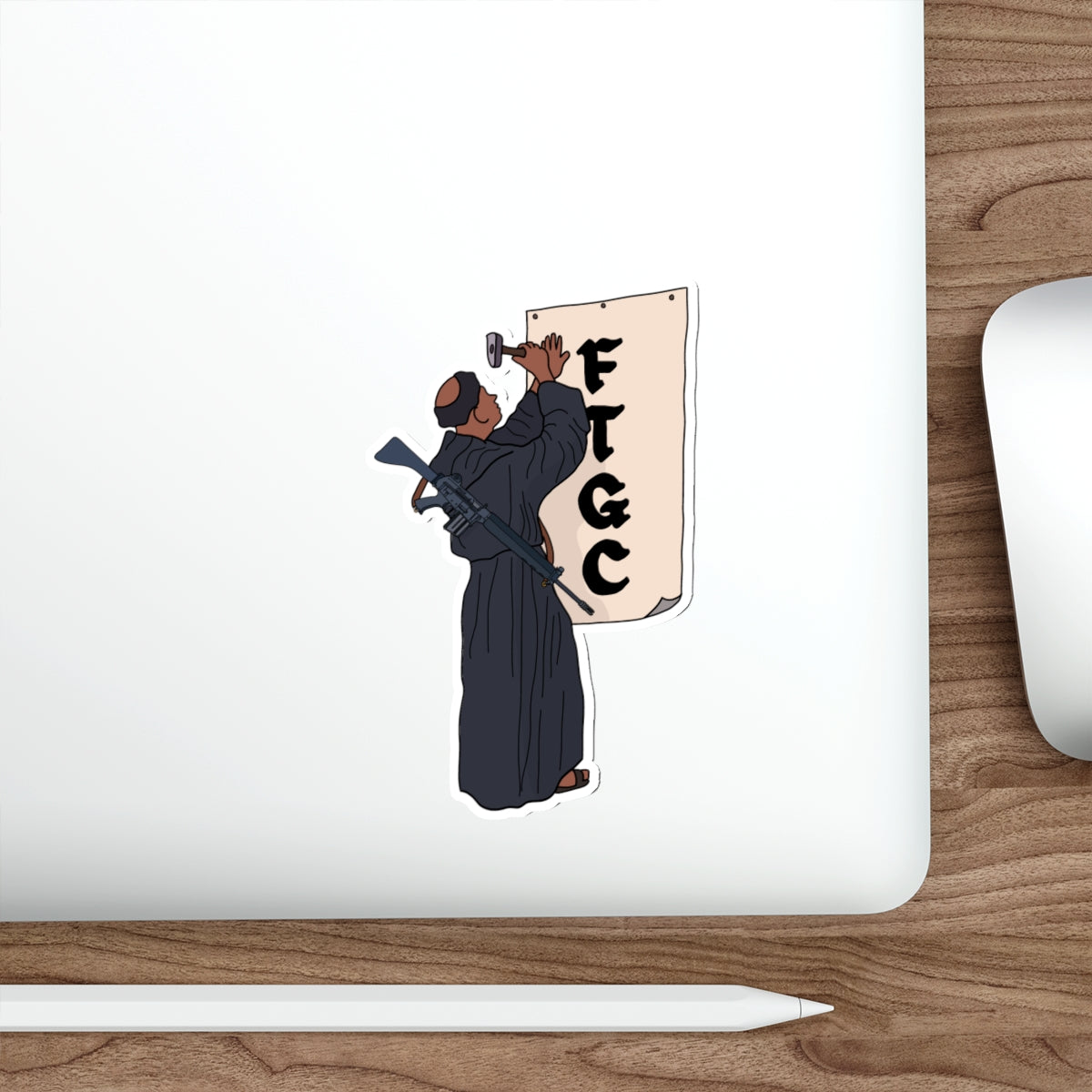 FTGC Martin Luther Sticker