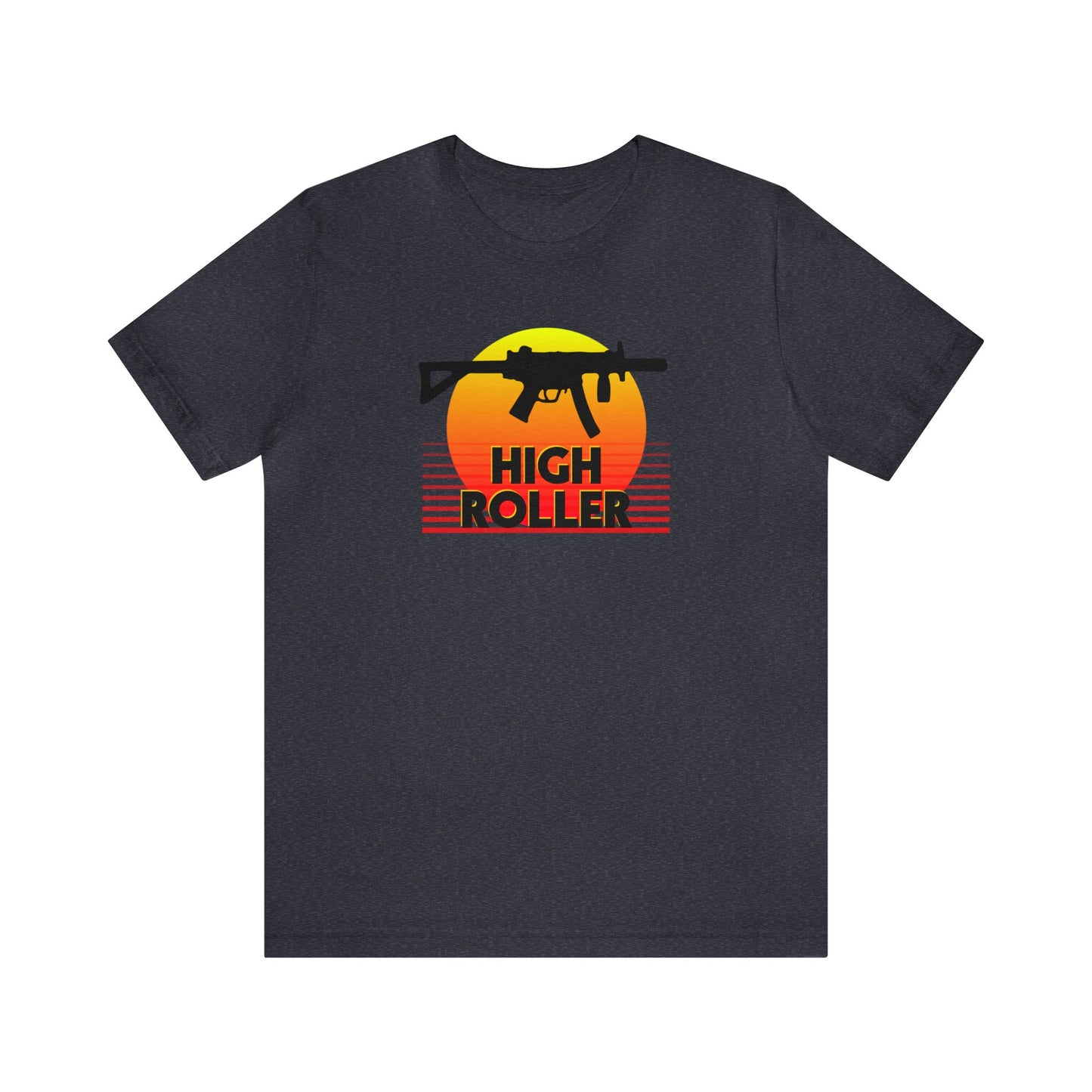 HIGH ROLLER MP5K-PDW Shirt - Yellow/Red