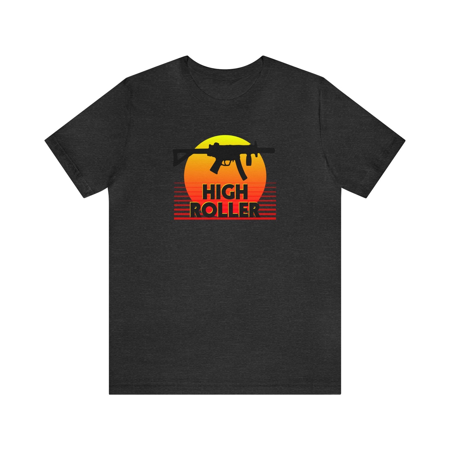 HIGH ROLLER MP5K-PDW Shirt - Yellow/Red