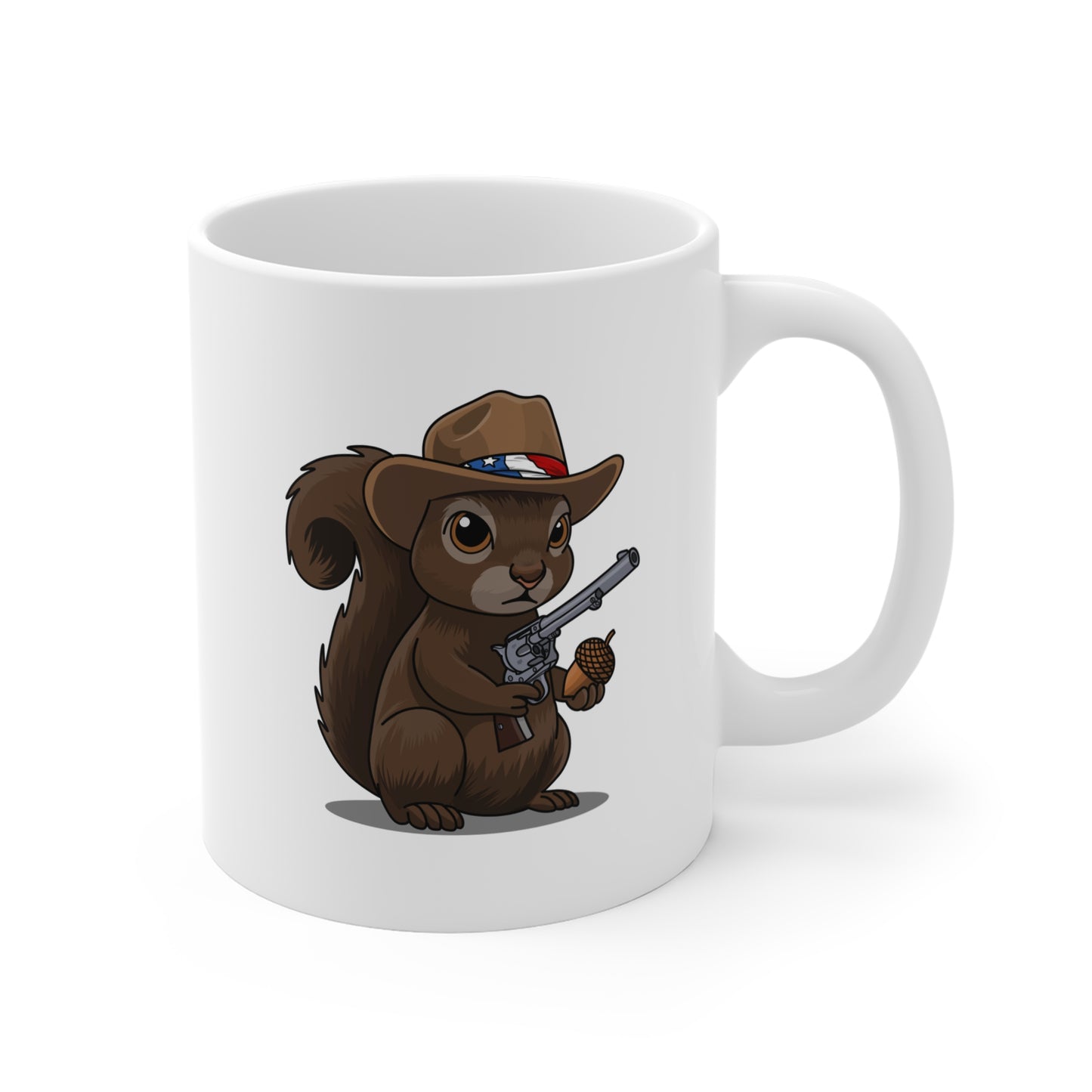 Patriotic Squirrel Mug