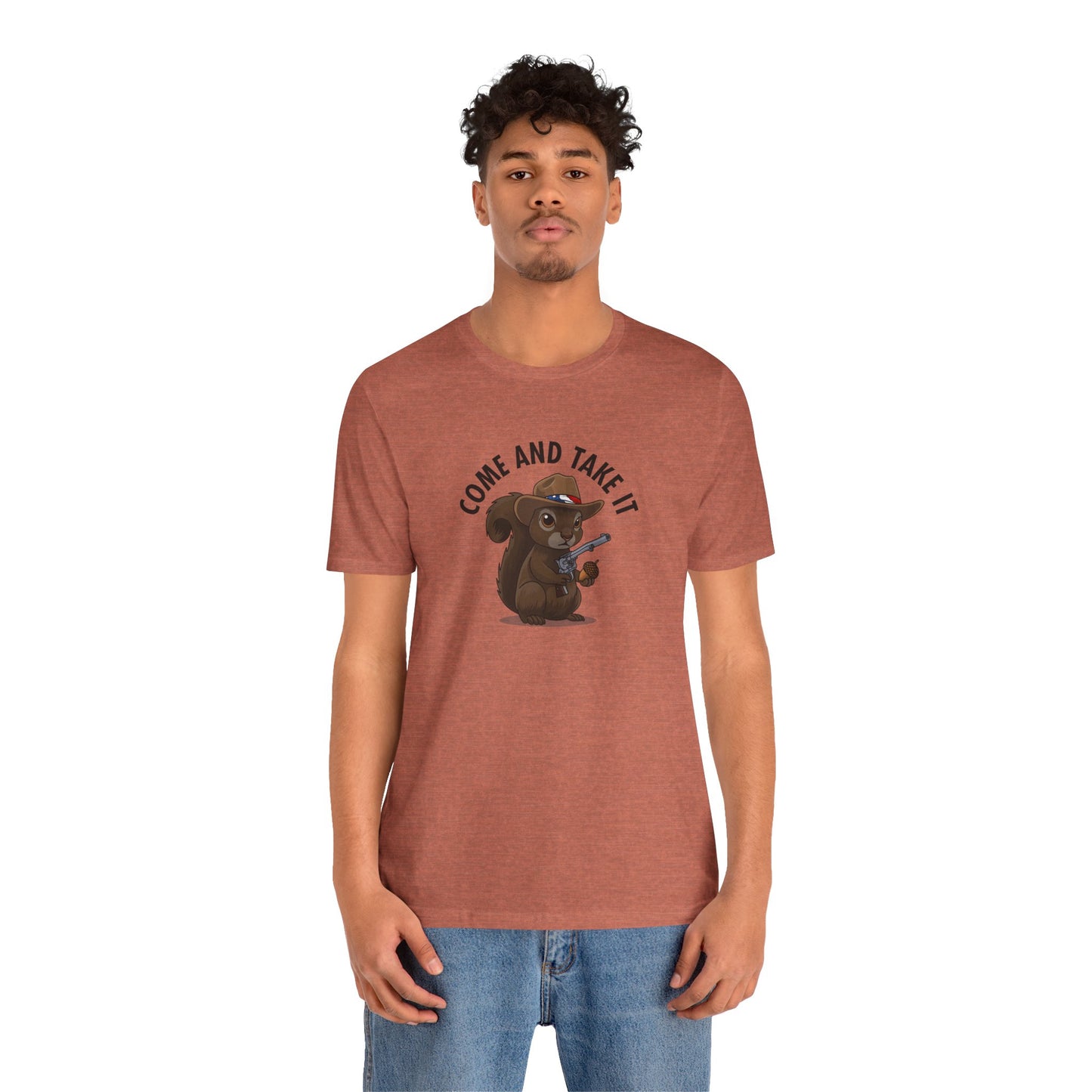 "COME AND TAKE IT" Patriotic Squirrel Shirt