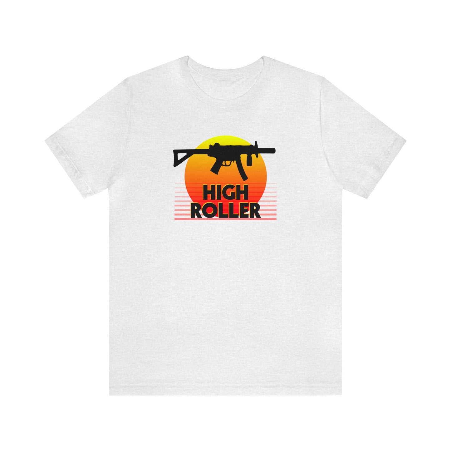 HIGH ROLLER MP5K-PDW Shirt - Yellow/Red
