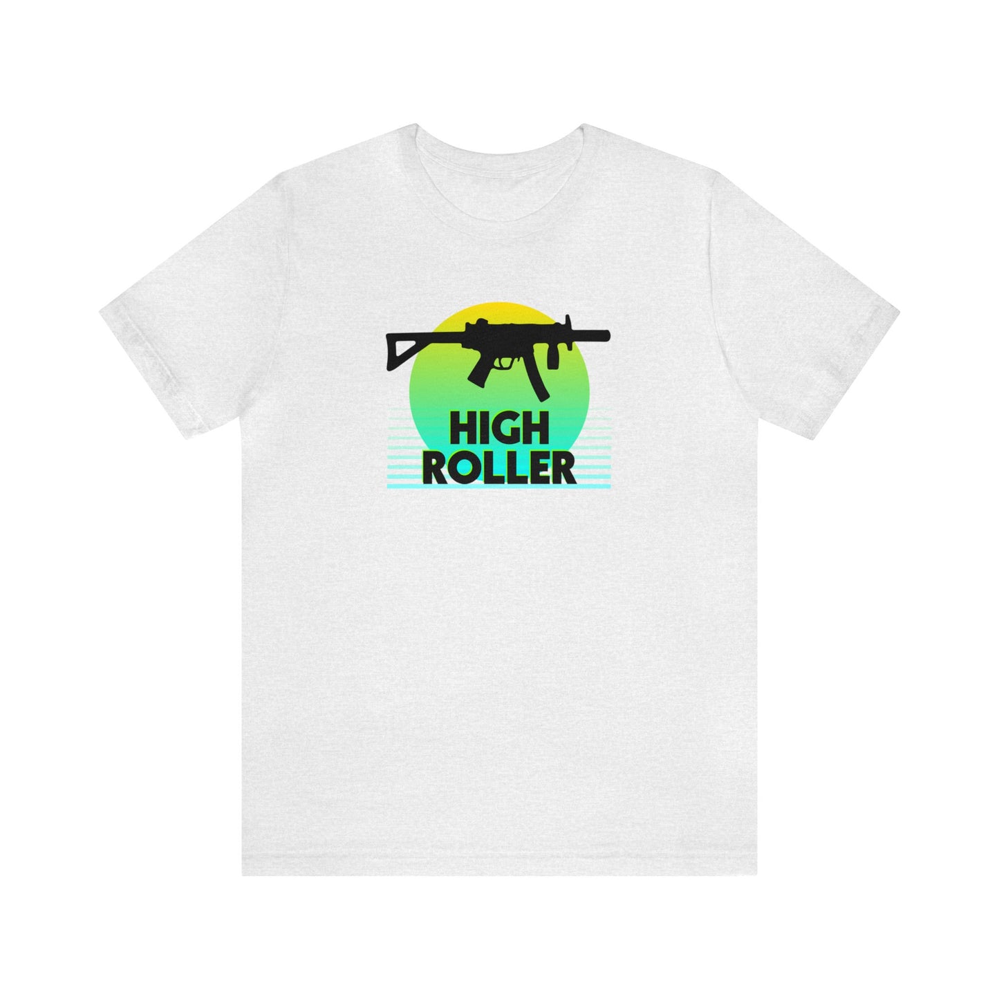 HIGH ROLLER MP5K-PDW Shirt - Yellow/Blue
