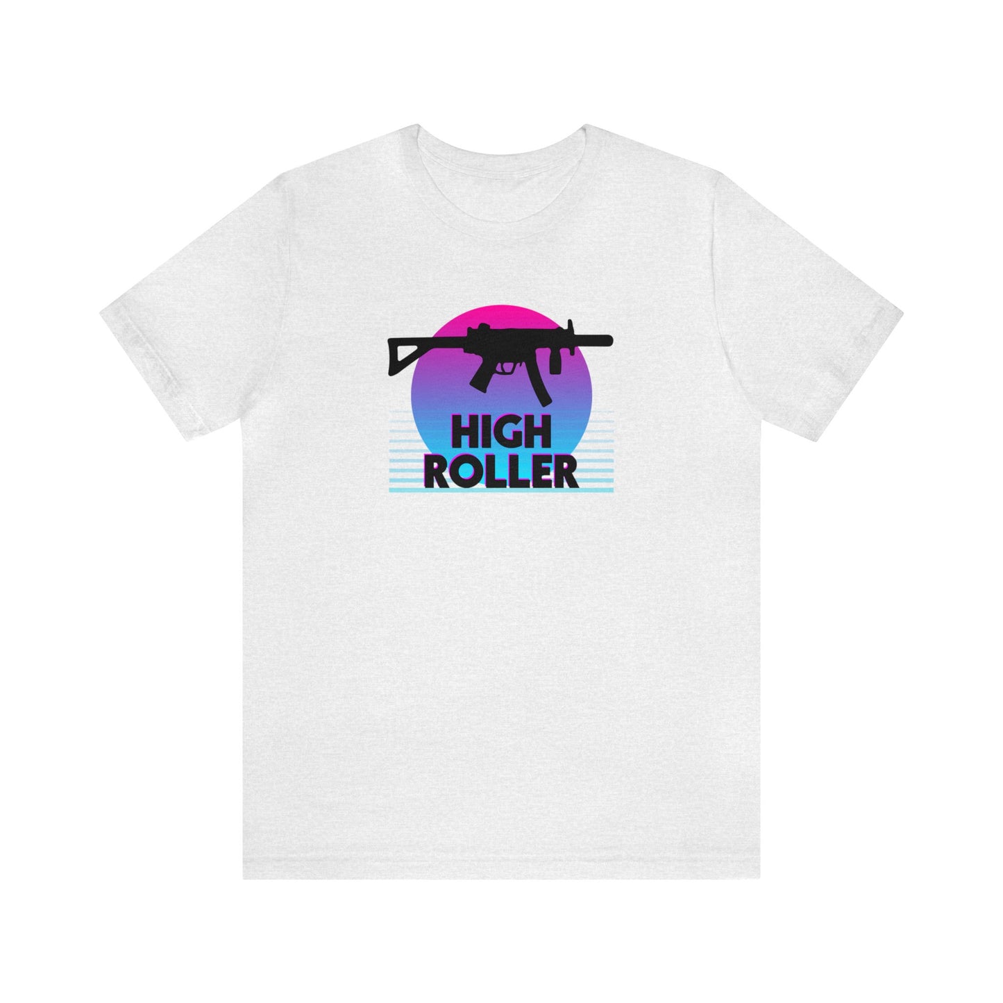 HIGH ROLLER MP5K-PDW Shirt - Pink/Blue