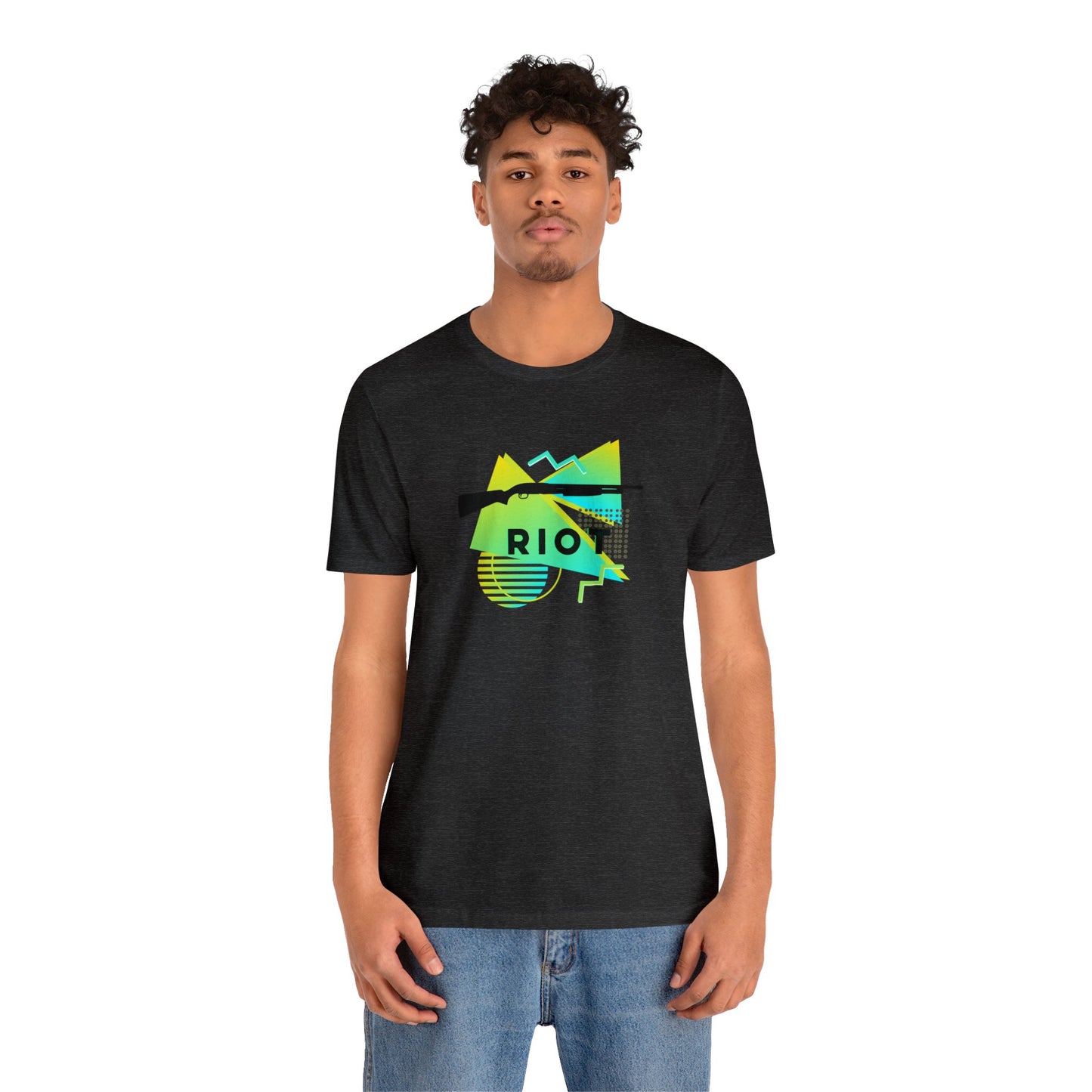 RIOT Shotgun Shirt - Yellow/Blue