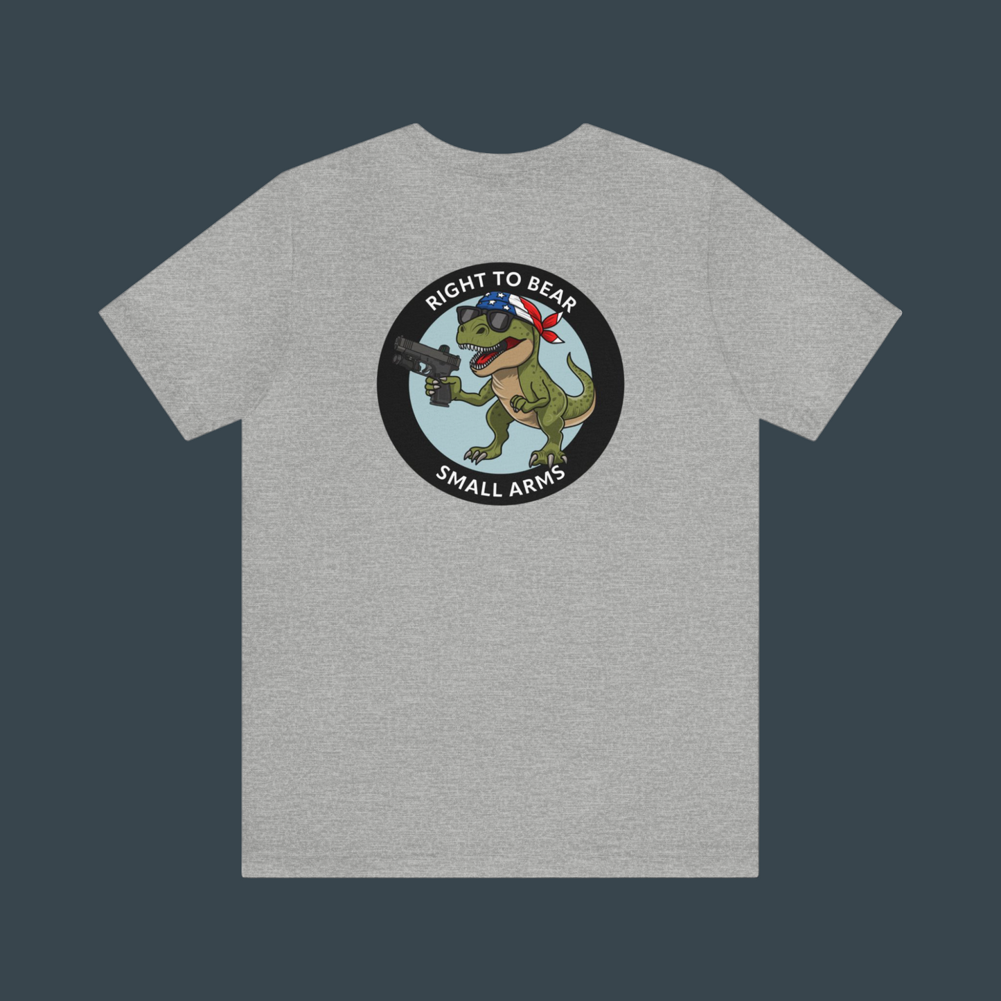 Small Arms Rex w/ Text Shirt