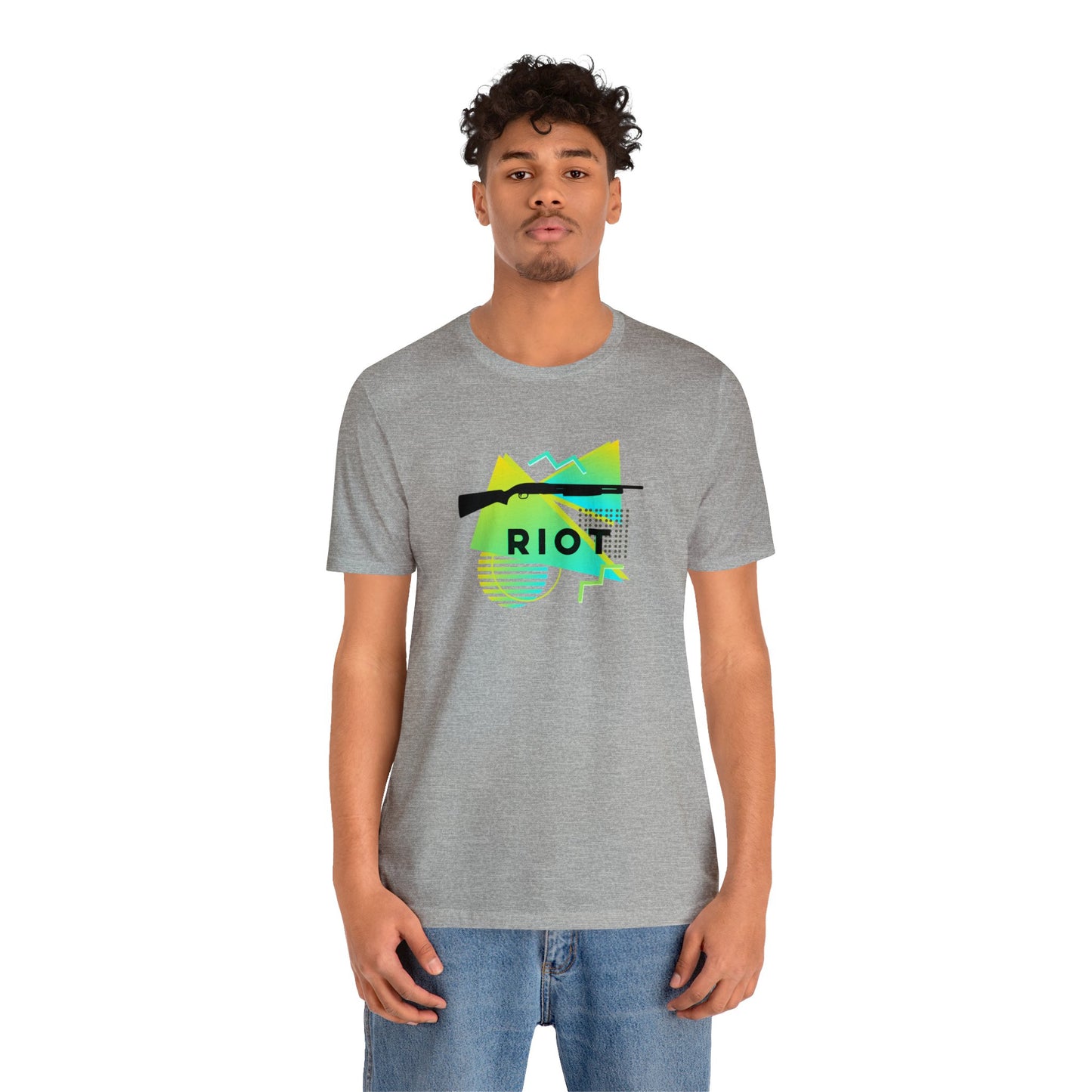 RIOT Shotgun Shirt - Yellow/Blue
