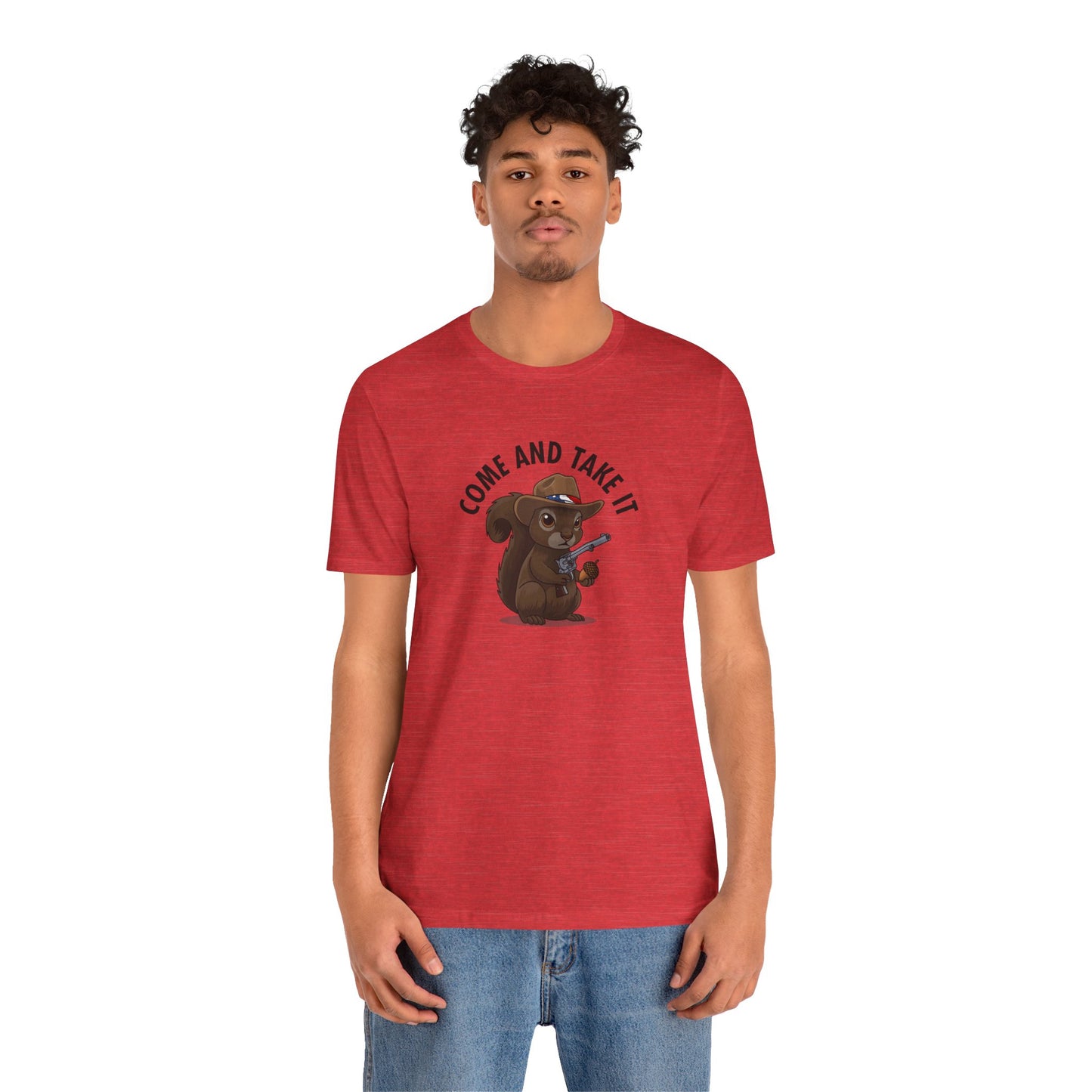 "COME AND TAKE IT" Patriotic Squirrel Shirt