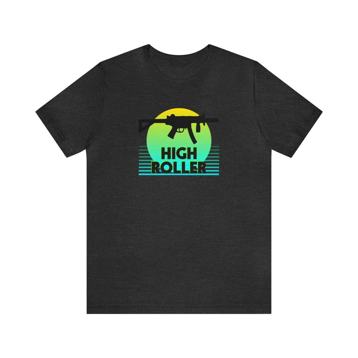 HIGH ROLLER MP5K-PDW Shirt - Yellow/Blue
