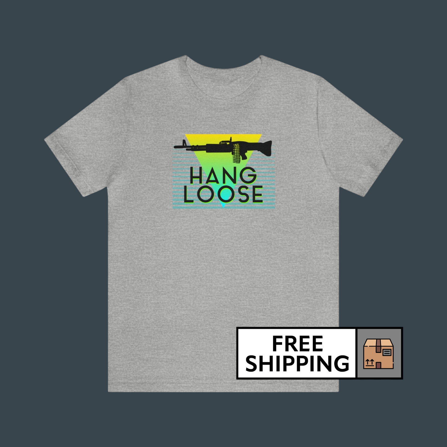 HANG LOOSE M60 Shirt - Yellow/Blue
