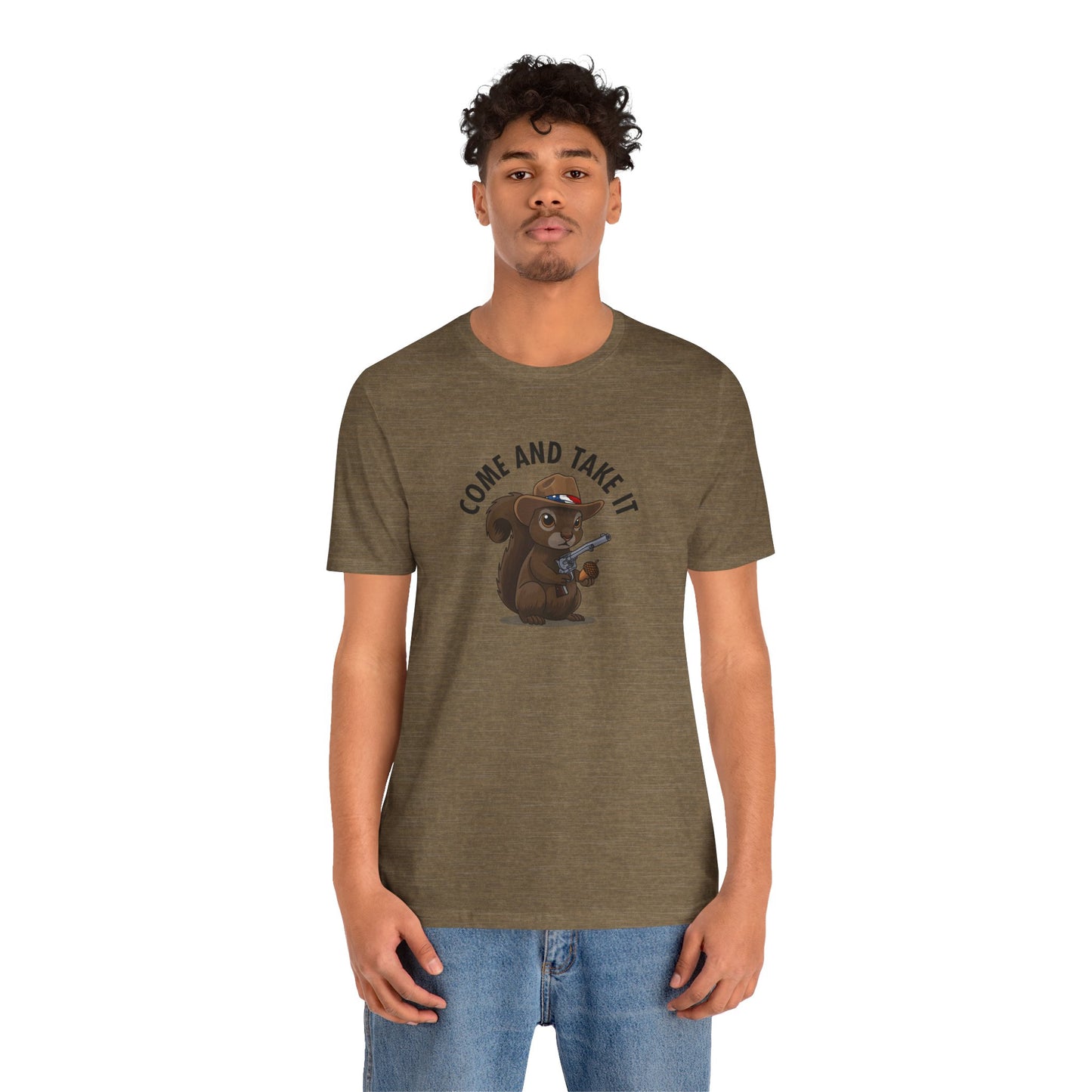 "COME AND TAKE IT" Patriotic Squirrel Shirt