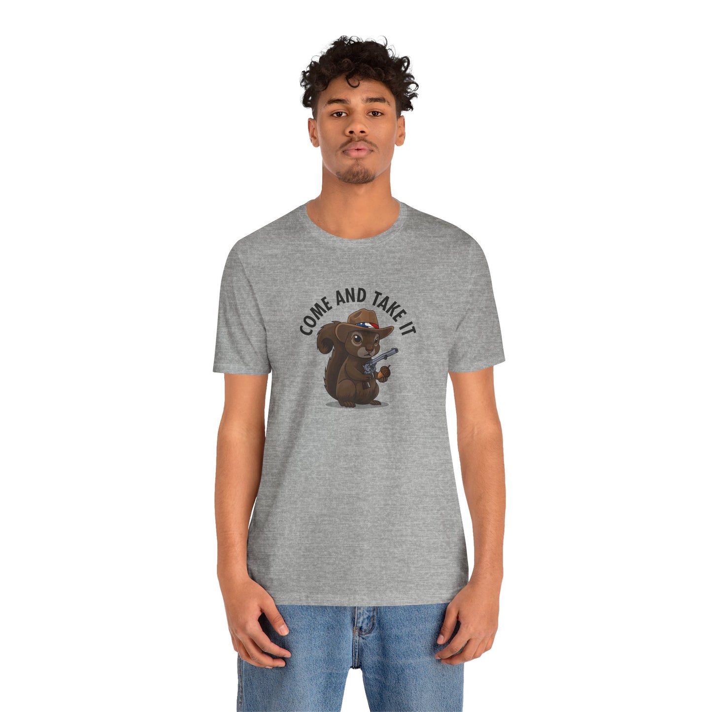 "COME AND TAKE IT" Patriotic Squirrel Shirt