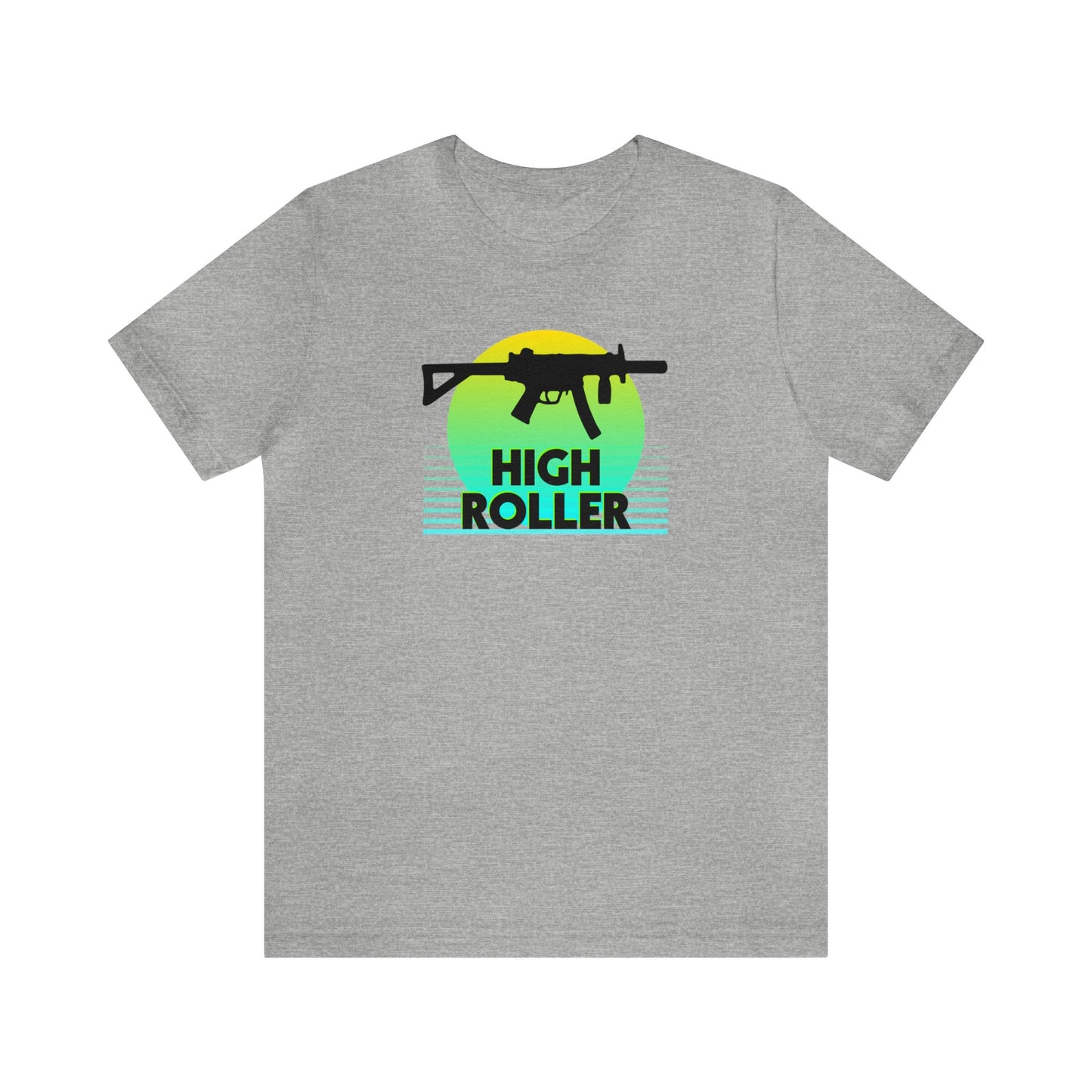 HIGH ROLLER MP5K-PDW Shirt - Yellow/Blue