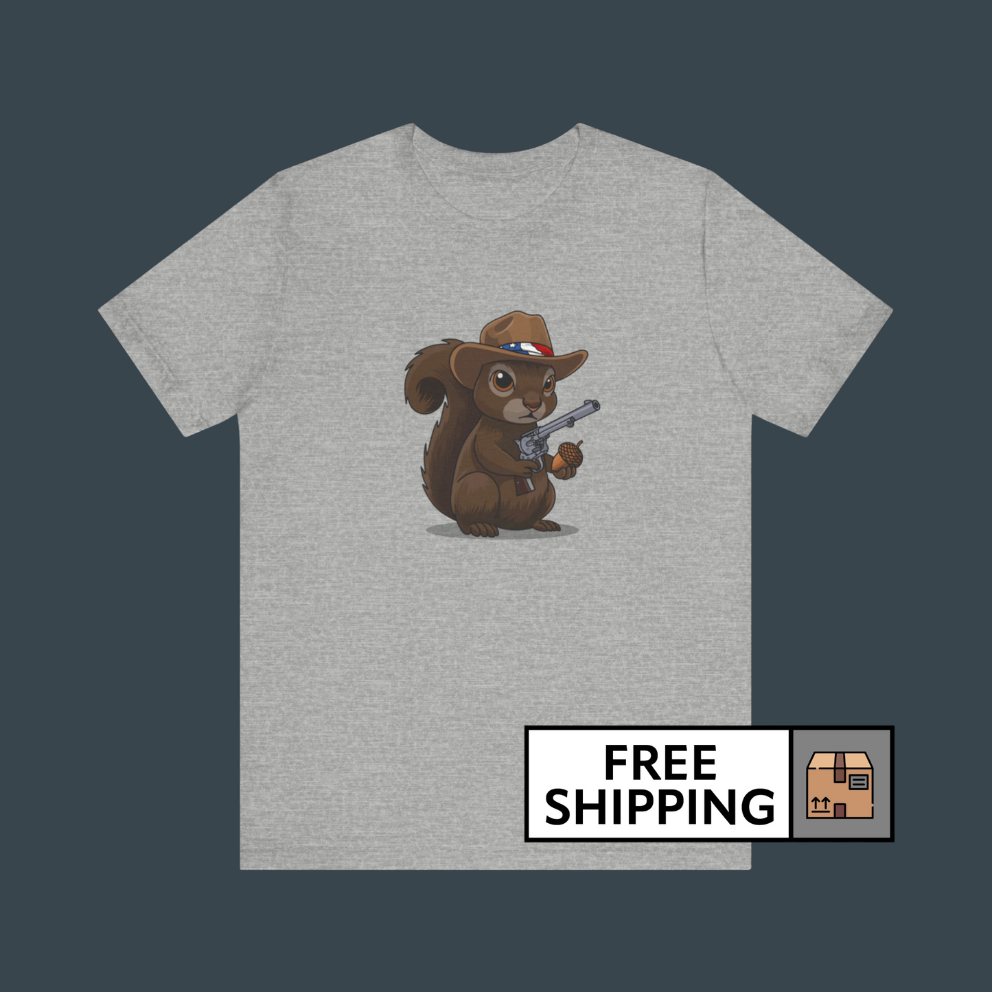 Patriotic Squirrel Shirt