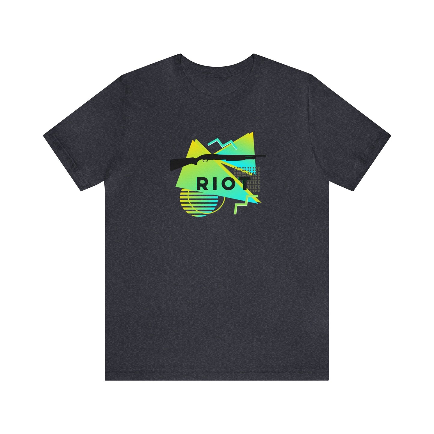 RIOT Shotgun Shirt - Yellow/Blue