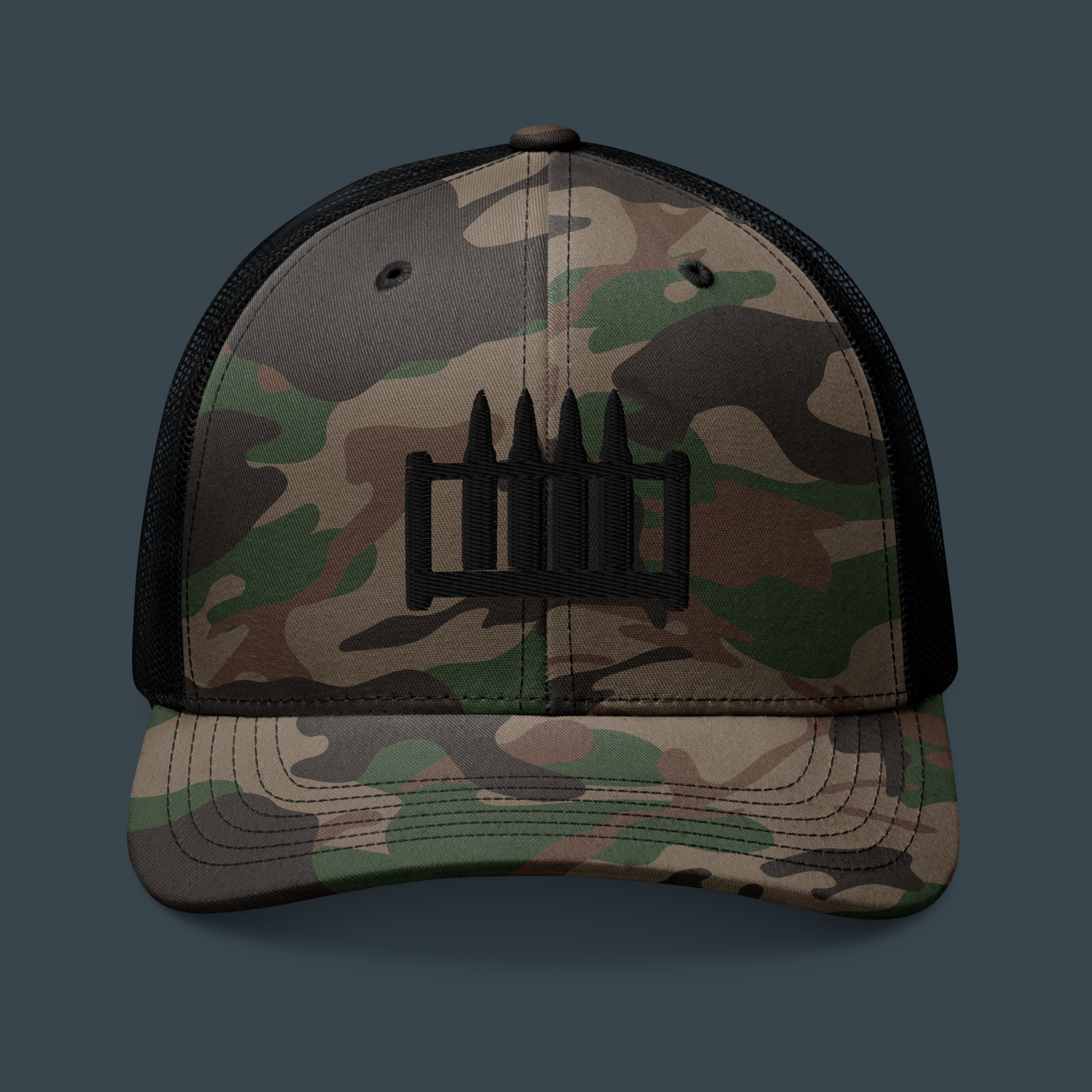 BLD "Ammo Rack" Trucker Hat - Camo