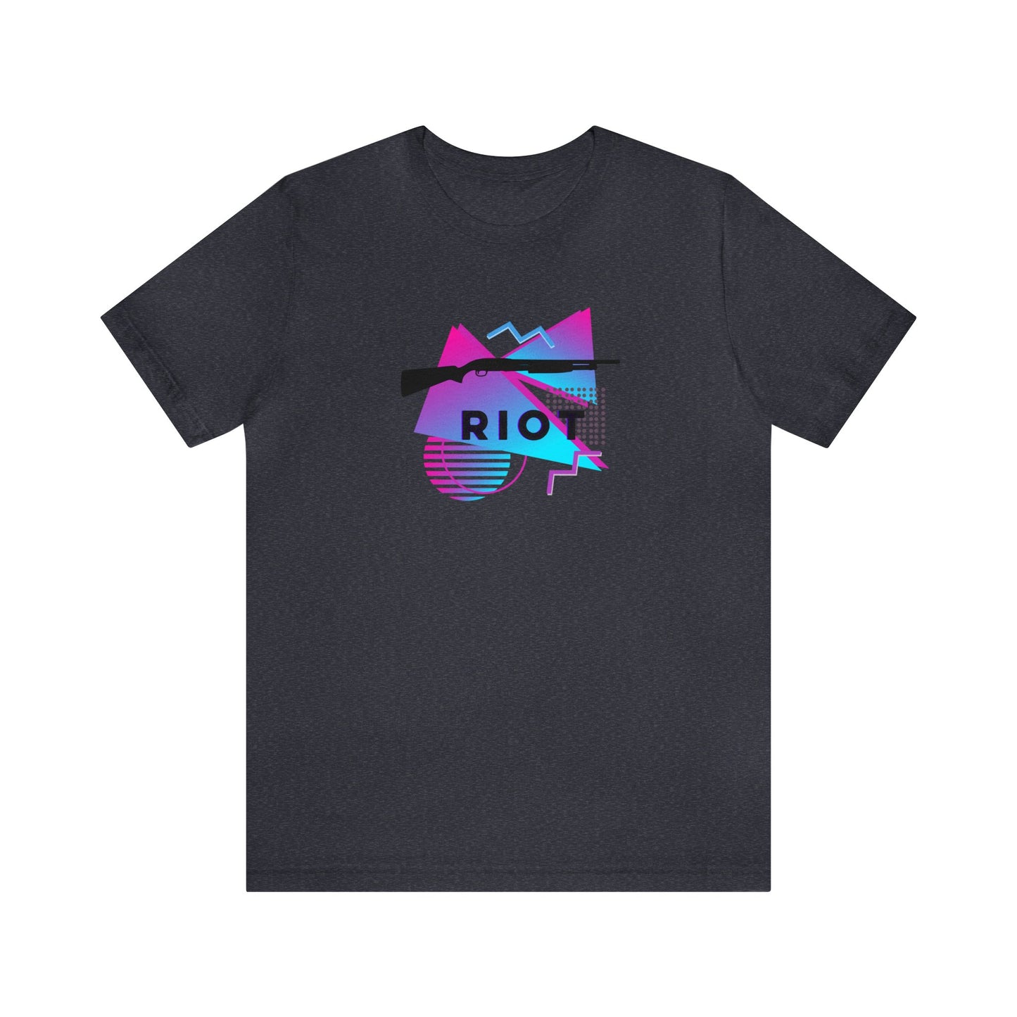 RIOT Shotgun Shirt - Pink/Blue