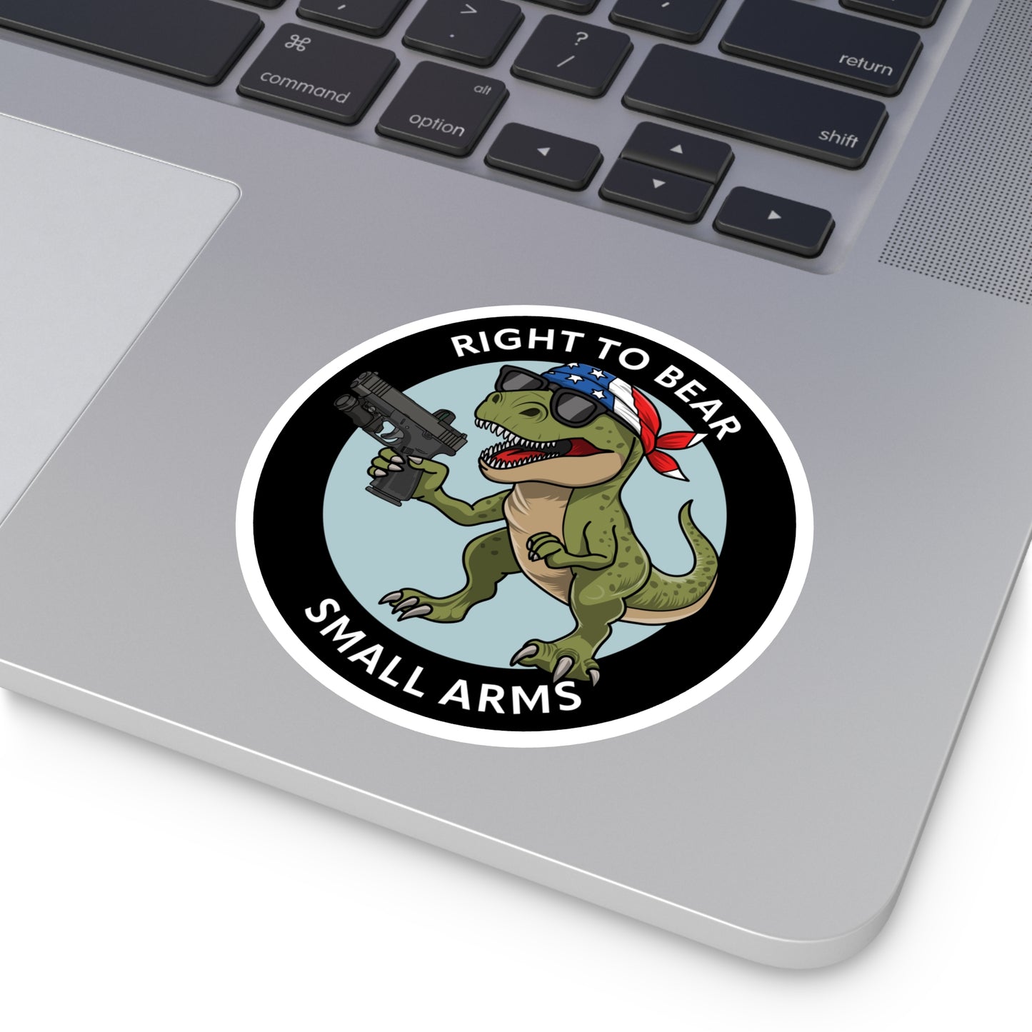 Small Arms Rex w/ Text Sticker