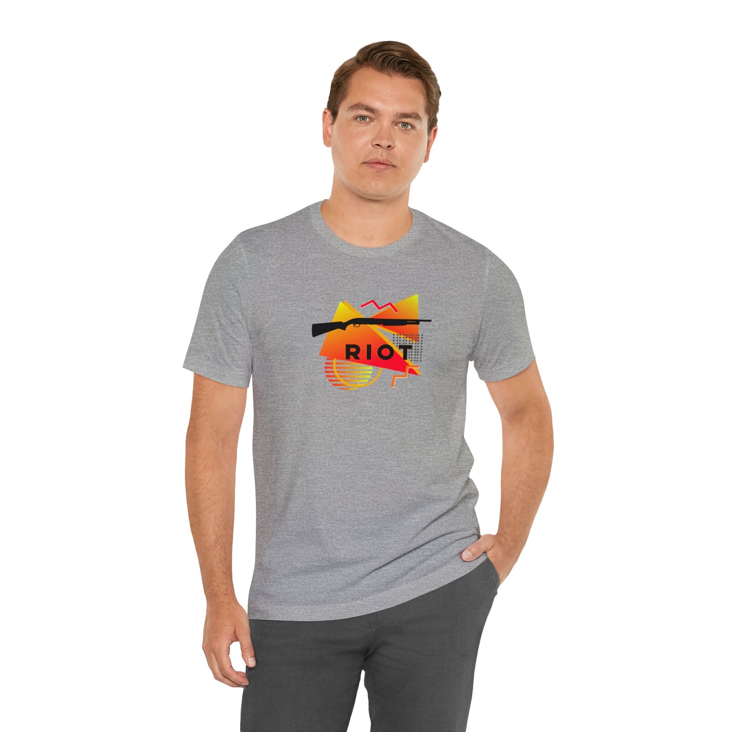 RIOT Shotgun Shirt - Yellow/Red