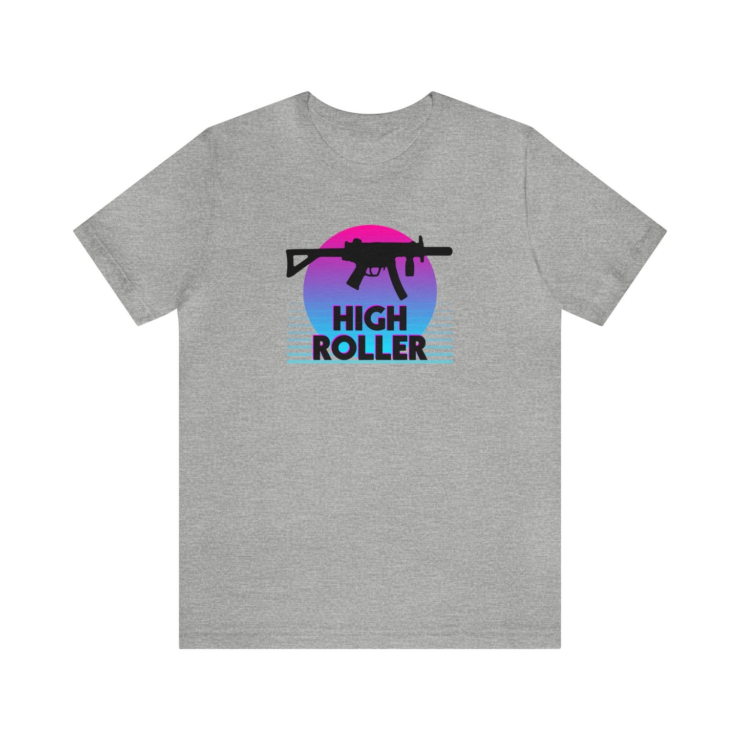 HIGH ROLLER MP5K-PDW Shirt - Pink/Blue