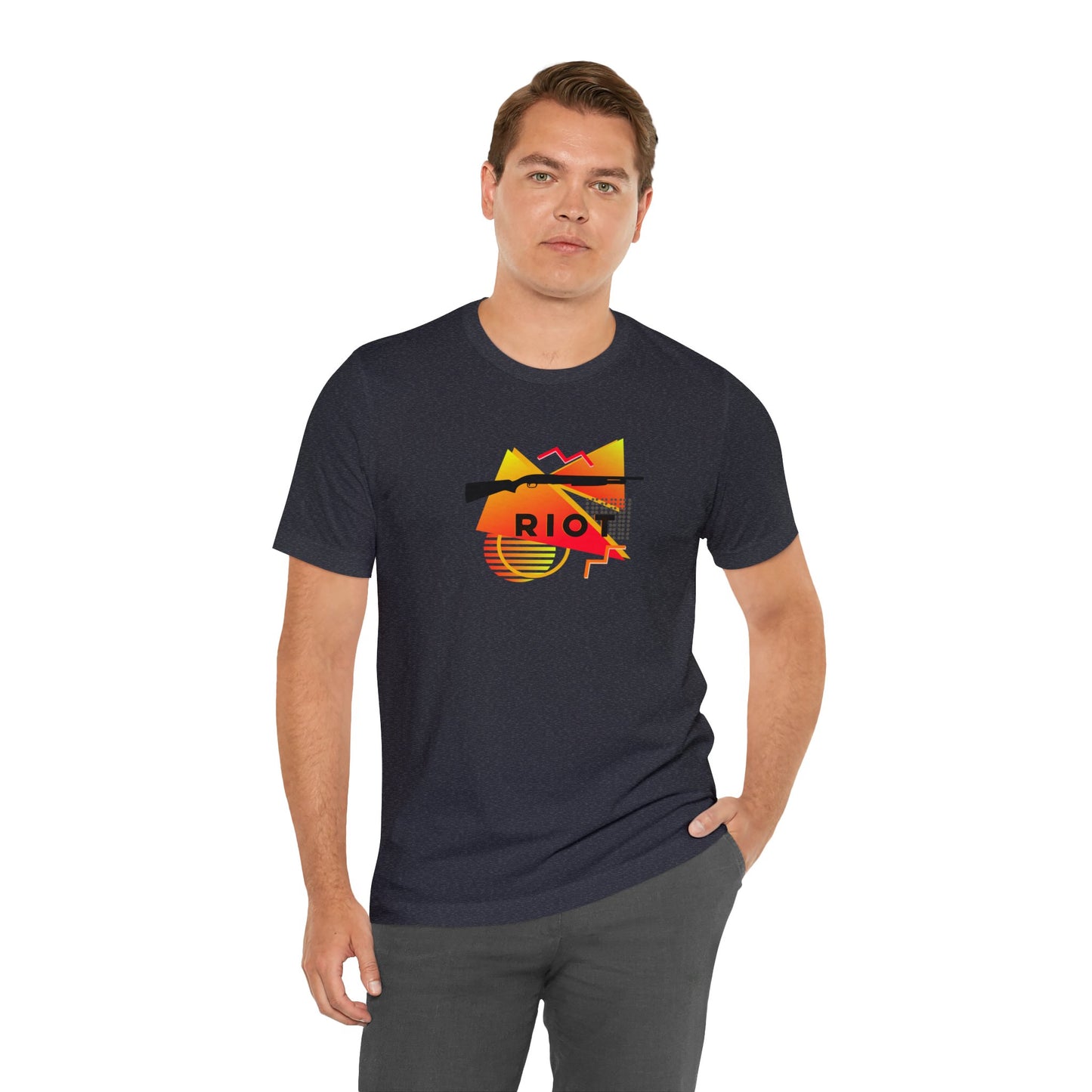 RIOT Shotgun Shirt - Yellow/Red