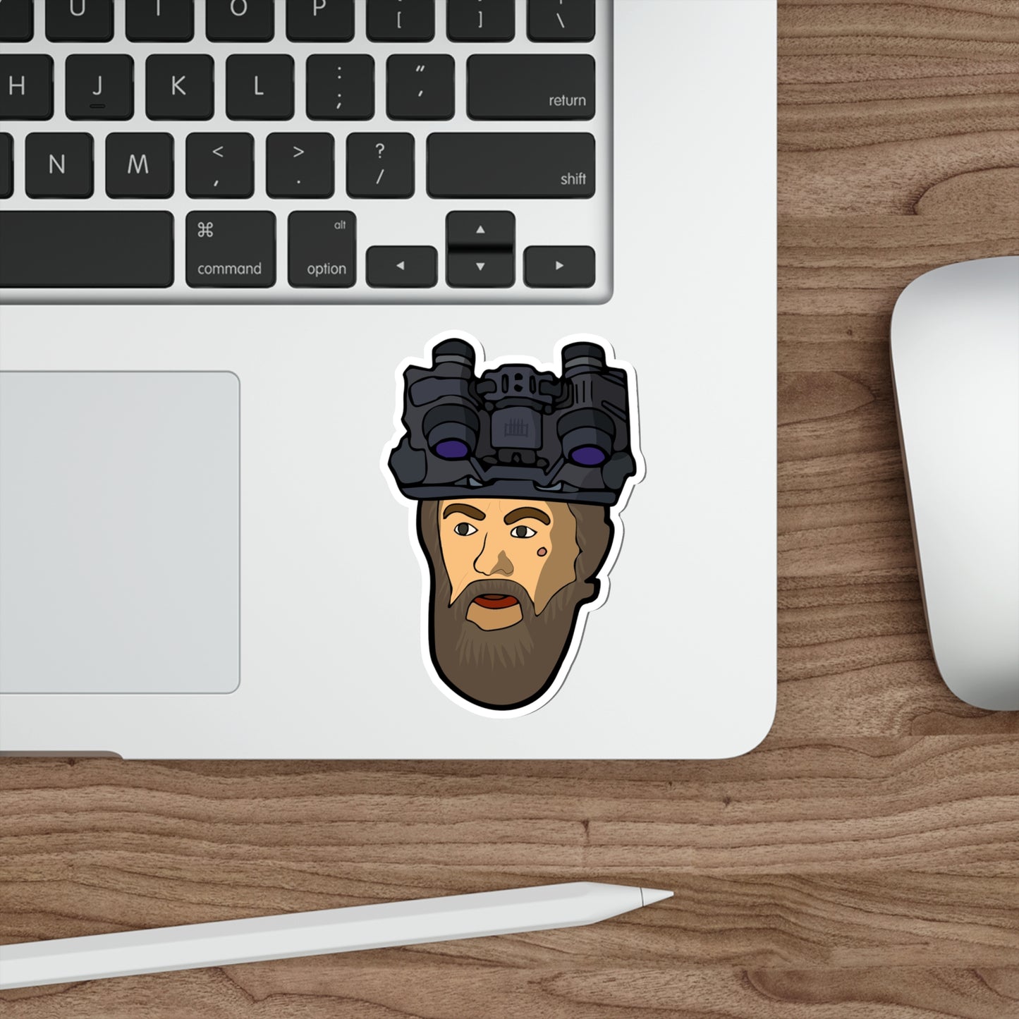 Galileo Head Sticker