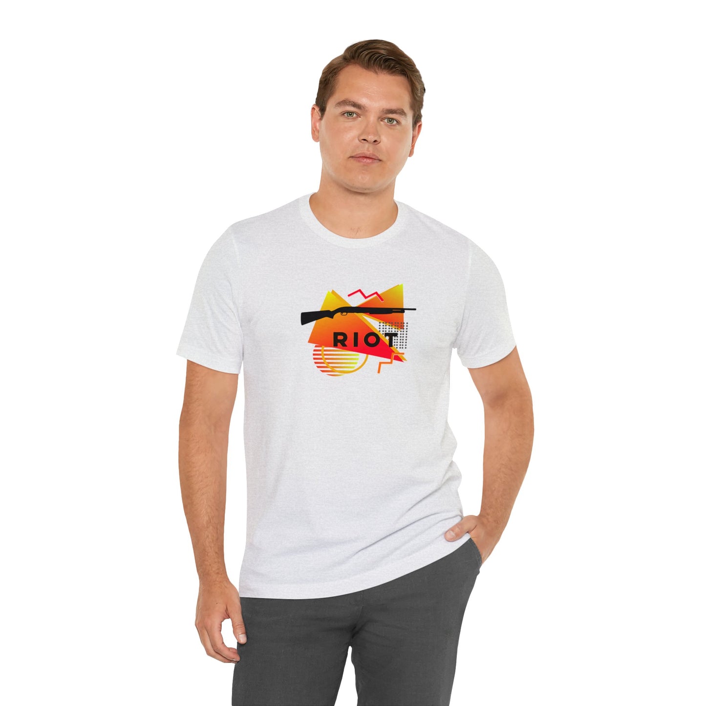 RIOT Shotgun Shirt - Yellow/Red