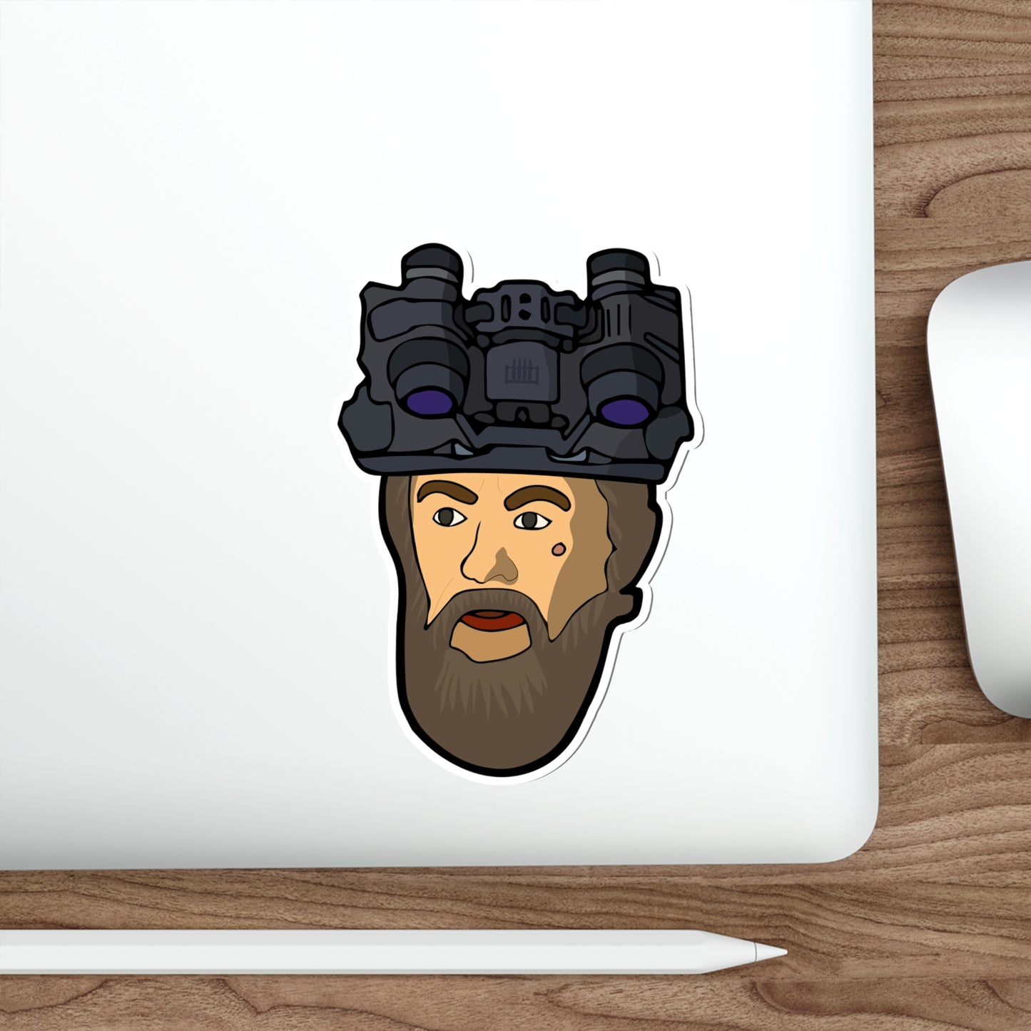 Galileo Head Sticker