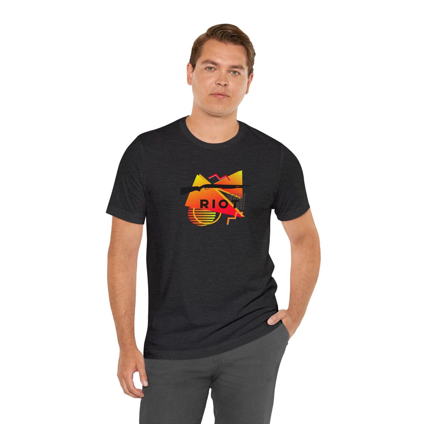 RIOT Shotgun Shirt - Yellow/Red